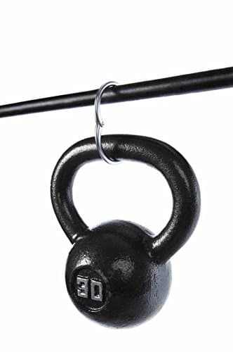 Clipa Bag Hanger - Matte Black PVD - The Ring That Opens Into a Hook and Hangs in Just 1/2" of Space, Holds 33 lbs., 3 yr. Warranty - Image 7