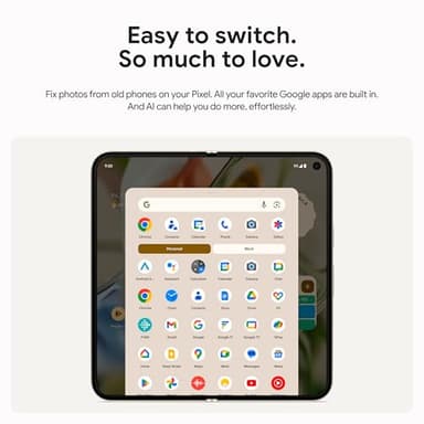 Google Pixel 9 Pro Fold - Unlocked Android Smartphone with Gemini - Advanced Triple Rear Camera System - Foldable Display - Hands-Free Video - Obsidian - 256 GB - Image 9