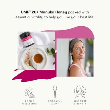 New Zealand Honey Co. Raw Manuka Honey UMF 20+ / MGO 829+ | UMF Certified Raw Medical Grade Honey | 8.8oz - Image 7