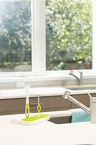 Boon Travel Silicone Drying Rack, Green & White, Multi, B11015A - Image 6