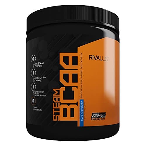 Rival Nutrition Steam BCAA- Blue Raspberry, 7.9 oz.