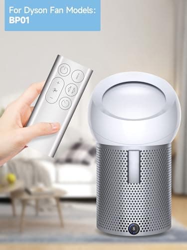 New Replace BP01 Remote Control for Dyson BP01 Cool Fan Air Purifier (Color: Silver) - Image 3