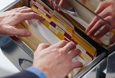 File Folder, RAZCC 150 Pack 1/3 Cut Tab File Folders Letter Size, Yellow, Folders with Tab, Great for Organizing and Easy File Storage - Image 7