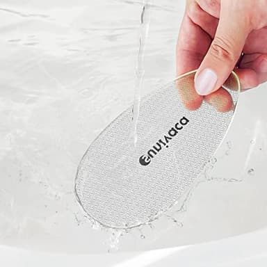Sunivaca Glass Foot File Callus Remover for Feet, Heel Scraper, Pumice Stone, Diabetic Feet Scrubber Dead Skin Remover for Feet Professional Pedicure Tools - Image 6