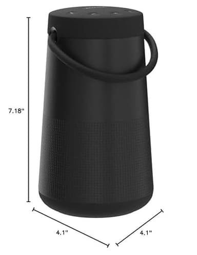 Bose SoundLink Revolve+ (Series II) Bluetooth Speaker, Portable Speaker with Microphone, Wireless and Water Resistant with 360 Degree Sound, Long Lasting Battery and Handle, Black - Image 7