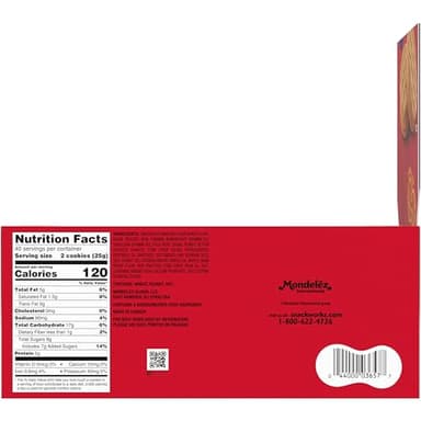 NUTTER BUTTER Peanut Butter Sandwich Cookies, King Size, 10-3.5 oz Snack Packs - Image 16