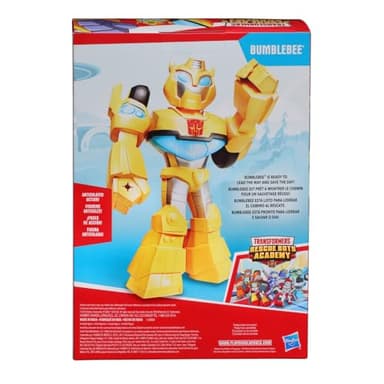 Transformers Playskool Heroes Rescue Bots Academy Mega Mighties Bumblebee Collectible 10" Robot Action Figure, Toys for Kids Ages 3 & Up (Amazon Exclusive) - Image 6