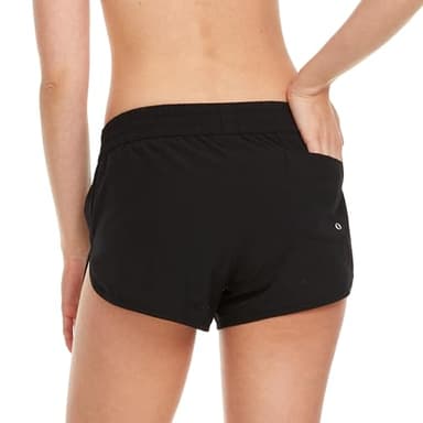 Hurley 3"/5" Swim Board Shorts for Women, Swim Shorts Women, Swimming Bottoms, Black, XX-Large - Image 3