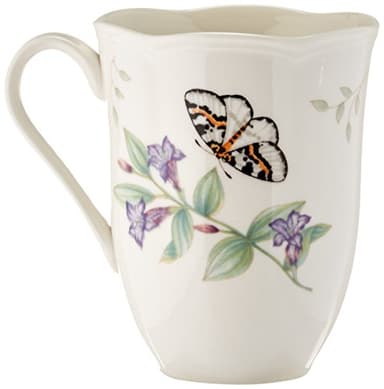 Lenox 6342794 Lenox Butterfly Meadow 18-Piece Dinnerware Set White - Image 21