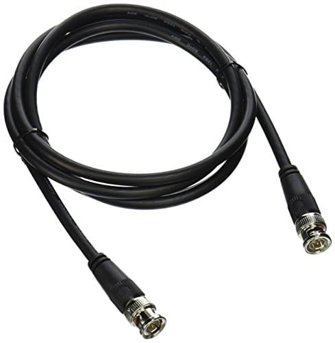 C2G/Cables to Go 40026 75 OHM BNC Cable, Black (6 Feet) - Image 1