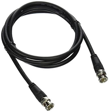 C2G/Cables to Go 40026 75 OHM BNC Cable, Black (6 Feet) - Image 1