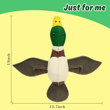 Pubialo Dog Toys for Large Dogs Interactive Squeaky Plush Toy to Keep Them Busy Stuffed Rope Chew Toy for Large Medium Small Breed Sizes - Image 3