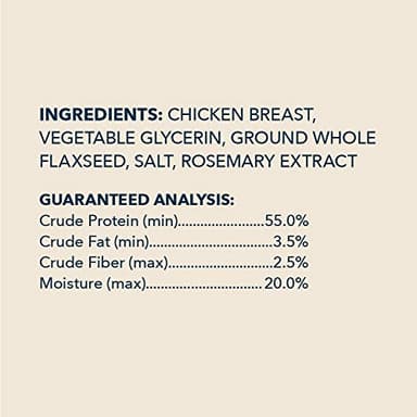 Amazon Brand – Wag Chewy Whole Muscle American Jerky Dog Treats – Chicken & Flaxseed (1 lb), Grain Free - Image 4