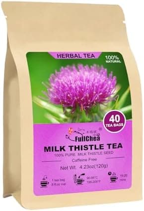 FullChea - Milk Thistle Tea Bags, 40 Teabags, 3g/Bag - Natural Milk Thistle Seed - Image 3