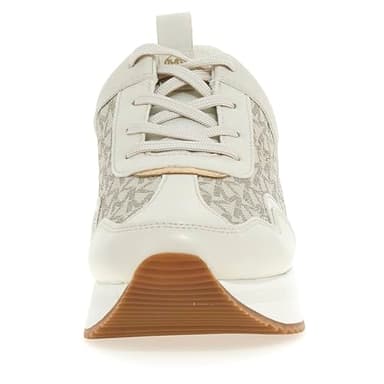 Michael Kors Women's Raina Trainer, Vanilla, 5 - Image 2