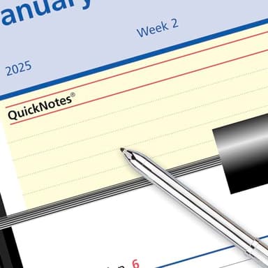 AT-A-GLANCE 2025 Desk Calendar Refill, Weekly, 5-1/2" x 7", Flip-A-Week with QuickNotes (SW7065025) - Image 5