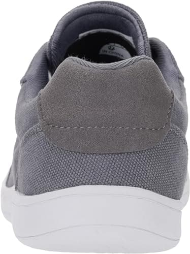 WHITIN Extra Wide Toe Box Barefoot Sneakers for Men Minimalist Minimus Zero Drop Sole Shoes Size 12 Width Fit 12W Gym Walking Grey White 46 - Image 4