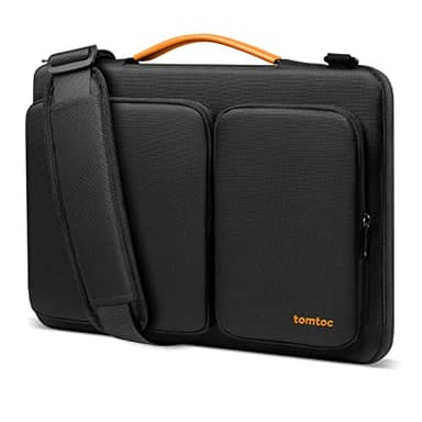 tomtoc 360 Protective Laptop Shoulder Bag for 16-inch MacBook Pro M4/M3/M2/M1 Pro/Max A3403 A3186 A2991 A2485 2024-2019, Water-resistant Sleeve for Dell XPS 15 Surface Book 3 The New Razer Blade 16 - Image 1