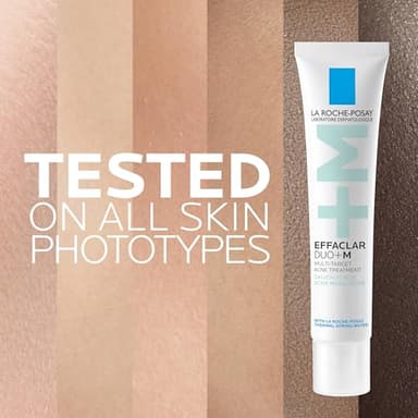 La Roche-Posay Effaclar Salicylic Acid Acne Treatment For Face, Mattifying Acne Gel Cream Spot Treatment for Blackheads, Whiteheads & Pores, Prevents New Pimples, Non-Greasy, Sensitive Skin Safe - Image 7