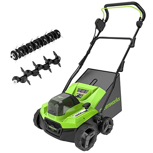 Greenworks 40V 15 inch Dethatcher/Scarifier, Tool Only - Image 1