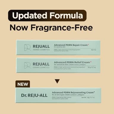Dr. Reju-All Advanced PDRN Rejuvenating Cream 0.7oz (20g) | 99% Purity PDRN Salmon DNA, Collagen Gel Skin Repair Cream with Hyaluronic Acid & Niacinamide for Glass Skin | Night Routine Korean Skincare - Image 2