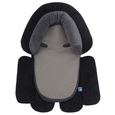 COOLBEBE Upgraded 3-in-1 Babybody Support for Newborn Infant Toddler - Extra Soft Car Seat Insert Cushion Pad, Perfect for Carseats, Strollers, Swings, Black - Image 1