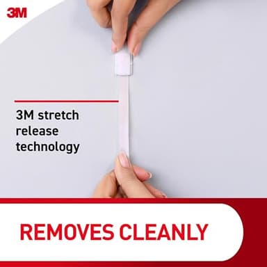 Command Damage Free Hanging Strips for Large Wall Hooks, Removable Adhesive, No Tools, 20 White Strips - Image 8