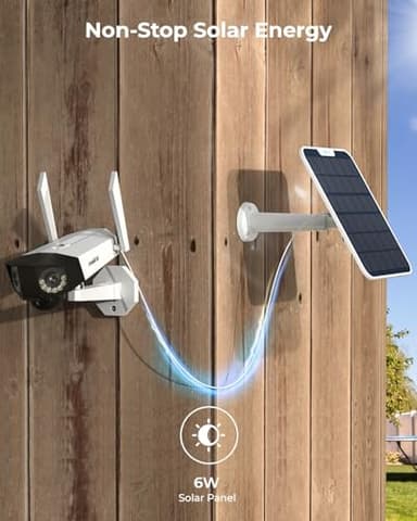 REOLINK 4K 8MP Dual-Lens Solar Security Camera Wireless Outdoor, 180° View for Home Surveillance, 2.4G/5GHz WiFi, Spotlight Color Night Vision, Human/Car/Pet Detection, No Extra Fee, Duo 2+Solar Panel - Image 6