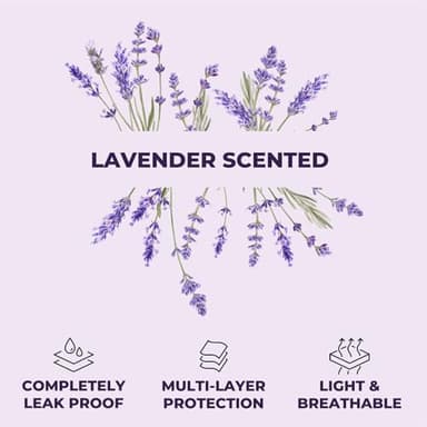 GREEN LIFESTYLE Pee Pads - Super Absorbent & Leak-Proof Pee Pads for Dogs - Puppy Pads - Waterproof Dog Pads, Lavender Scented Dog Training Pads for Cats, Rabbits (Pack of 80 - 22x22) - Image 4