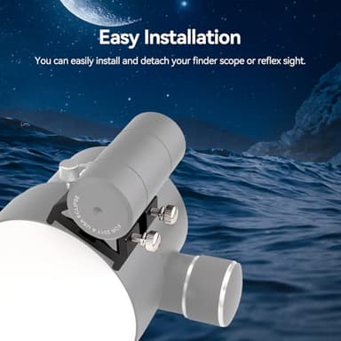 SVBONY SV555 APO Telescope Refractor 54mm, Astrophotography SLR Camera Lens Bundle with Universal Dovetail Base for Installation of Finder Scope, for Wide Field Astrophotography - Image 8