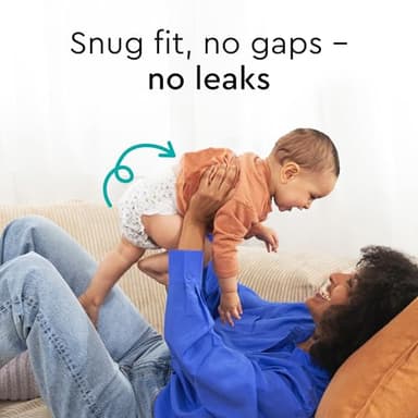 LILLYDOO Baby Diapers - Size 2 (9-18 lbs), Half-Monthly Supply (102 Count), Leak Protection, Skin-Friendly, Ultrasoft, Perfume- & Chlorine-Free, Hypoallergenic, Dermatologist Tested, Oeko-TEX® - Image 6