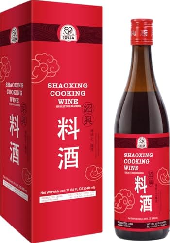 52USA Shaoxing Cooking Wine 21.64 Fl Oz, Missing Secret Ingredient Chinese Cooking Wine, Shaoxing Wine - Image 1