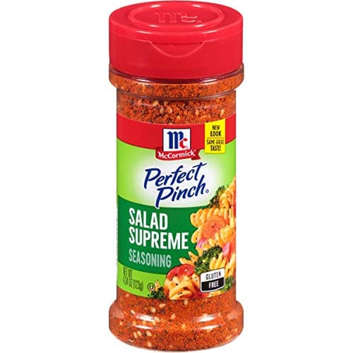 McCormick Perfect Pinch Salad Supreme Seasoning, 4.34 oz (Pack of 6) - Image 1