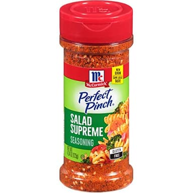 McCormick Perfect Pinch Salad Supreme Seasoning, 4.34 oz (Pack of 6) - Image 1