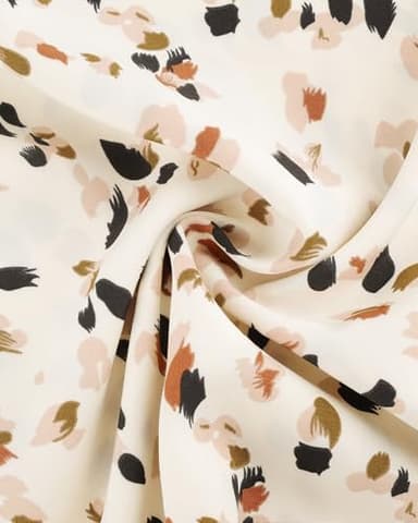 Timeson Summer Tops for Women: Dressy Casual – Short Sleeve Shirts for Women – Ladies Office Blouses Formal Trendy 2025 Cute Business Work Attire Chiffon Professional Interview Outfits Beige Dots L - Image 5