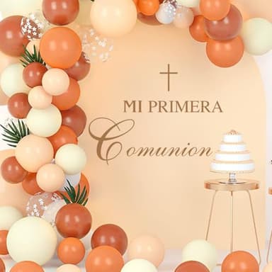 Mi Primera Comunion Spanish Wall Decal, Balloon Arch Decoration Sticker，Baby Shower Party Decal SignGender Reveal Party Decorations, Arch Decor Baby Party Decorations Vinyl Stickers. - Image 5