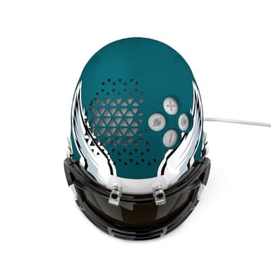 NFL Echo Dot Bundle: Includes Echo Dot | Glacier White and Limited-Edition NFL Helmet Stand | Philadelphia Eagles - Image 6