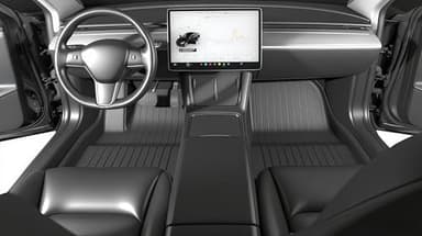 SUPER LINER Floor Mats for 2024-2025 2026 Tesla Model 3 Highland | 6-Piece Set Extra-Thick TPE All-Weather Floor & Cargo Liners | Pet & Child-Friendly Custom Fit Interior Accessories - Image 3