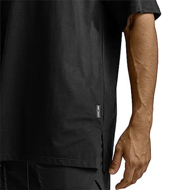 Men's Oversized Workout T-Shirts Lightweight Quick Dry Short Sleeve Tshirts Crew Neck Loose Fit Athletic Tops - Image 3