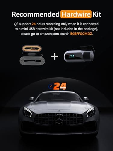 ARIFAYZ Dash Cam WiFi FHD 1080P Car Camera, Front Dash Camera for Cars, Mini Dashcams for Cars with Night Vision, 24 Hours Parking Mode, WDR, Loop Recording, G-Sensor, APP, Support 128GB Max - Image 6