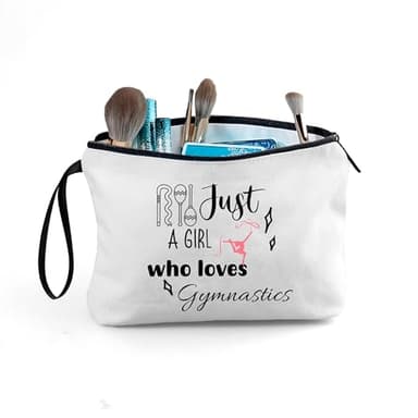 SEAMOON Inspirational Gymnastics Coach Sister Girl Birthday Lover Gifts Travel Cosmetic Makeup Bag Friends Daughter Niece - Image 6
