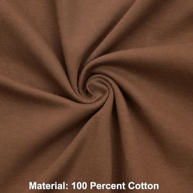 Aablexema Baby Cotton Fooltess Pajamas with Mitten, 3-pack Infant Romper Zip Up One Piece Jumpsuits Outfit(Black&Coffee&Camel,3-6m) - Image 5