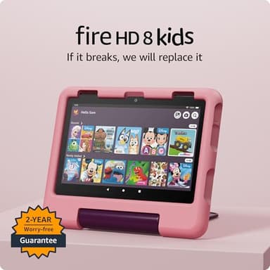 Amazon Fire HD 8 Kids tablet (newest model), ages 3-7. With bright 8" HD screen. Includes ad-free and exclusive content, parental controls and 13-hr battery, 32GB, Disney Princess - Image 7
