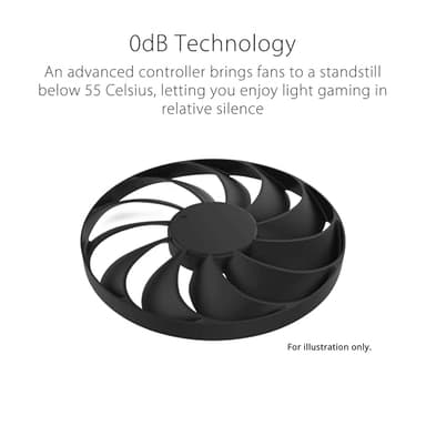 ASUS Dual GeForce RTX™ 4060 Ti EVO OC Edition 8GB GDDR6 (PCIe 4.0, 8GB GDDR6, DLSS 3, HDMI 2.1a, DisplayPort 1.4a, Axial-tech fan design, 0dB technology, Protective Backplate, Auto-Extreme Technology) - Image 6