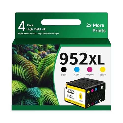 Ankink 952xl Ink Cartridges Combo Pack Compatible for HP 952 XL(4-Pack) for Officejet Pro 8710 7740 8720 8702 8210 7720 8715 8730 8740 8216 8725 Printers Black Cyan Magenta Yellow - Image 1
