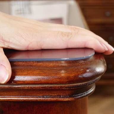 OstepDecor Clear Table Cover Protector 42 x 96 Inch, 2mm Thick Plastic Table Cover, Table Protector for Dining Room Table, Waterproof & Wipe Clean Table Mat Pad for Kitchen Wood Table - Image 8