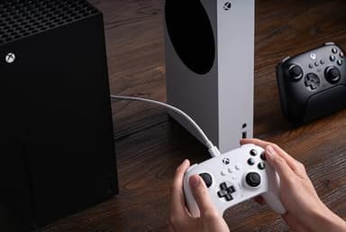 8Bitdo Ultimate 3-Mode Controller, Hall Effect Joysticks, Pro Back Buttons, Wired Only for Xbox Series X|S & Xbox One, Compatibility with Apple, Windows & Android, Officially Licensed (White) - Image 8