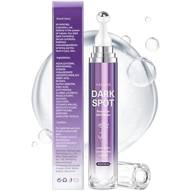 HANYWIL Dark Spot Remover for Face and Body, Dark Spot Corrector Serum, Age Spot Sun Spot Freckles Brown Spot Remover, Melasma Treatment, Skin Care Face Serum with Roller (0.5 Fl Oz) - Image 8