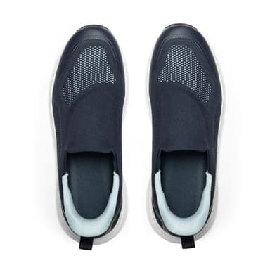 ALLSWIFIT Men's Hands-Free Slip On Walking Shoes Laceless Comfortable Tennis Sneakers,Size 12,Navy,SARR016M - Image 5