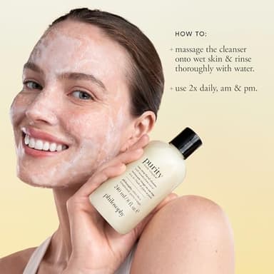 philosophy purity made simple facial cleanser 22 fl oz - Image 4
